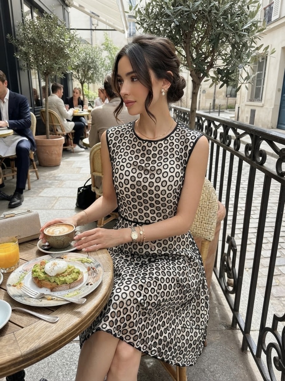 J. Crew Punch Out Eyelet Fit and Flare
Dress women’s dress size 2 so lovely